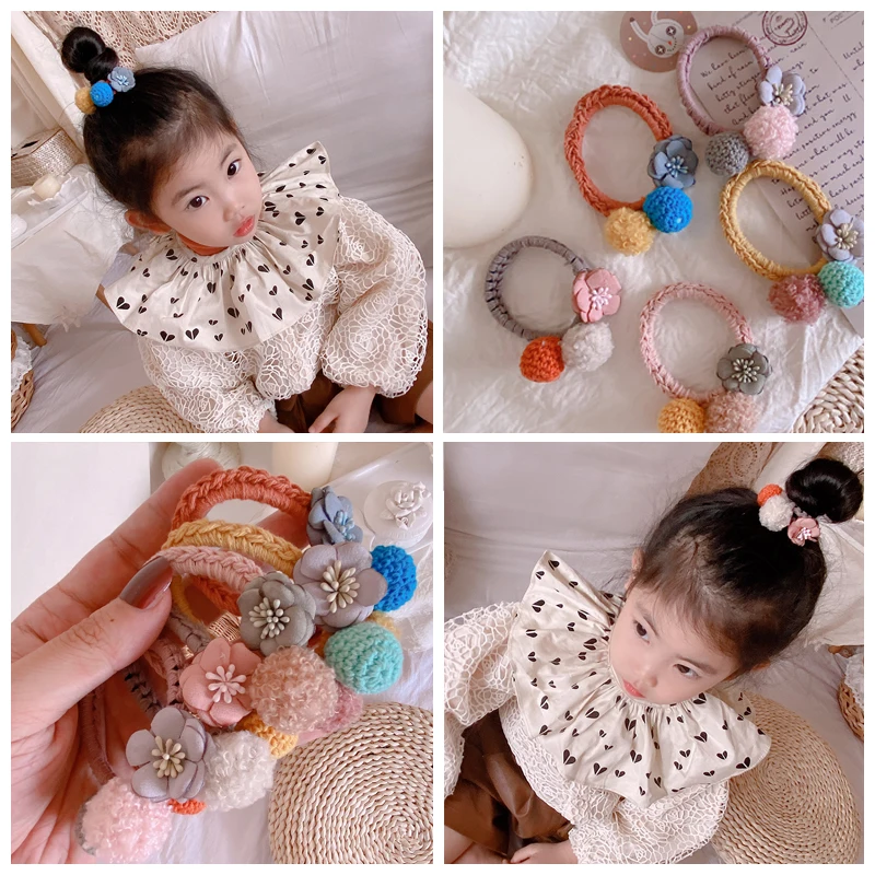 

Резинки для волос плюшевые женские, мягкие эластичные заколки для хвоста, аксессуар на голову