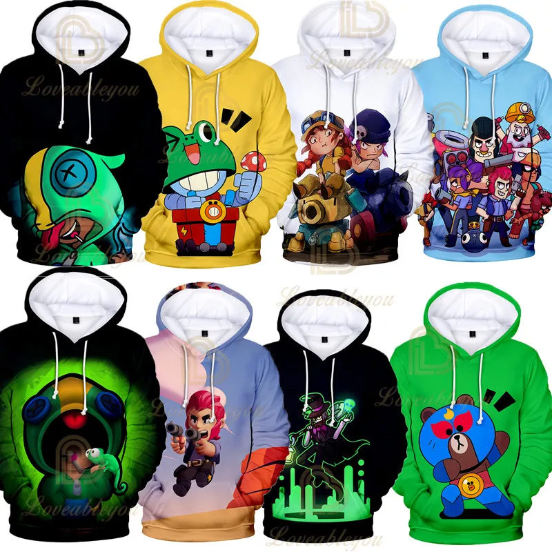 

High Quality Game Hoodie Kids Leon Spike 3D Print Child Adult Men Women Boy Girls Clothes Ropa Bibi Costume Clothing