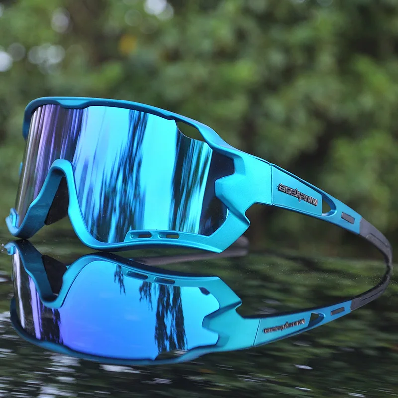 4 объектив UV400 солнцезащитные очки для езды на велосипеде поляризационные