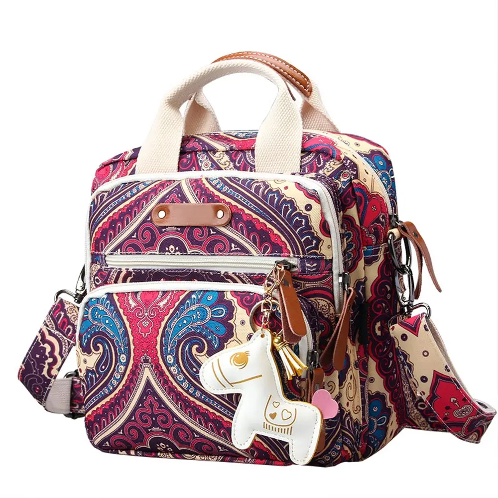 PJ3354C Многоразовый подгузник сумка рюкзак Mother Care сумки hobo Детские коляски рюкзак для подгузников для мам и дочек, коляска сумка с лошадью - Цвет: PJ3354C