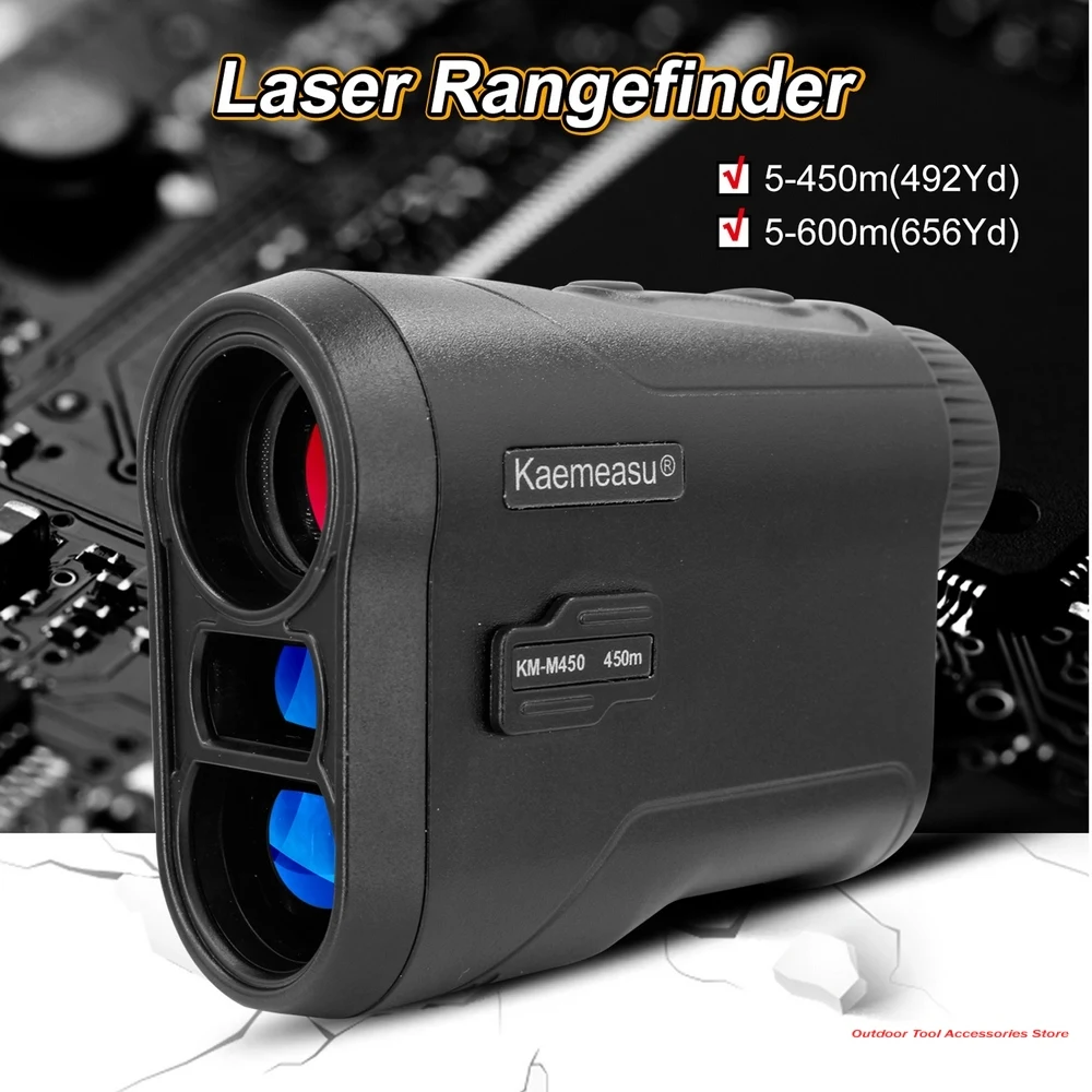Outdoor Laser Rangefinder 600m Portable Golf Telescope Hunting Precise Positioning