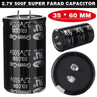 1 piece super farad capacitor 2 7v 500f electronic components car automobile farad capacitor accessories 3560mm