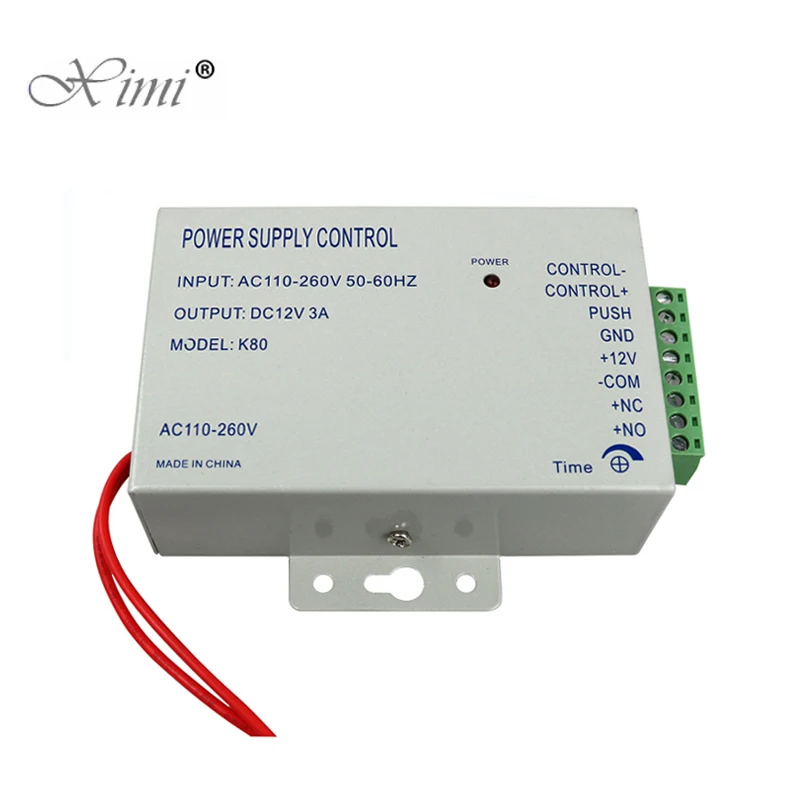 DC12V3A 110 240 В переменного тока 50 60 Гц Вход источник питания с контролем доступа мини