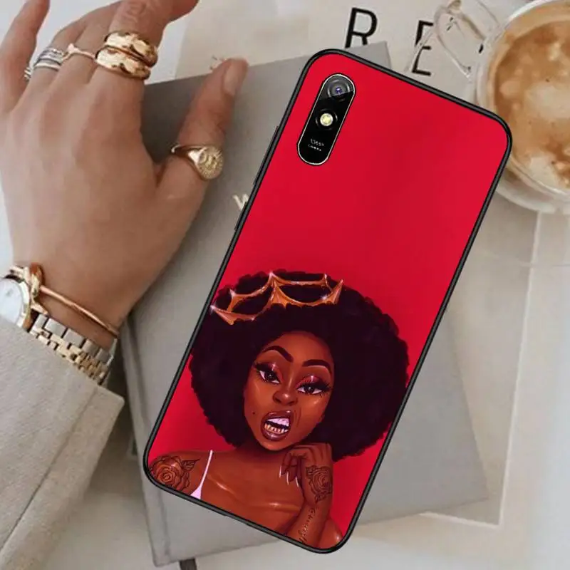 

Magic Melanin Poppin Phone Case For Xiaomi Redmi Note 4 4x 5 6 7 8 pro S2 PLUS 6A PRO