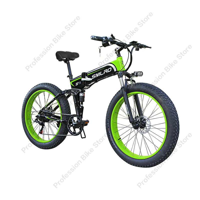 Online SMLRO S11F1 Falten Elektro-bikes 1000W 48V 13 AH Fett 26 Zoll Fahrrad Ebike Berg E Fahrrad Faltbare Motorrad Mtb Radfahren
