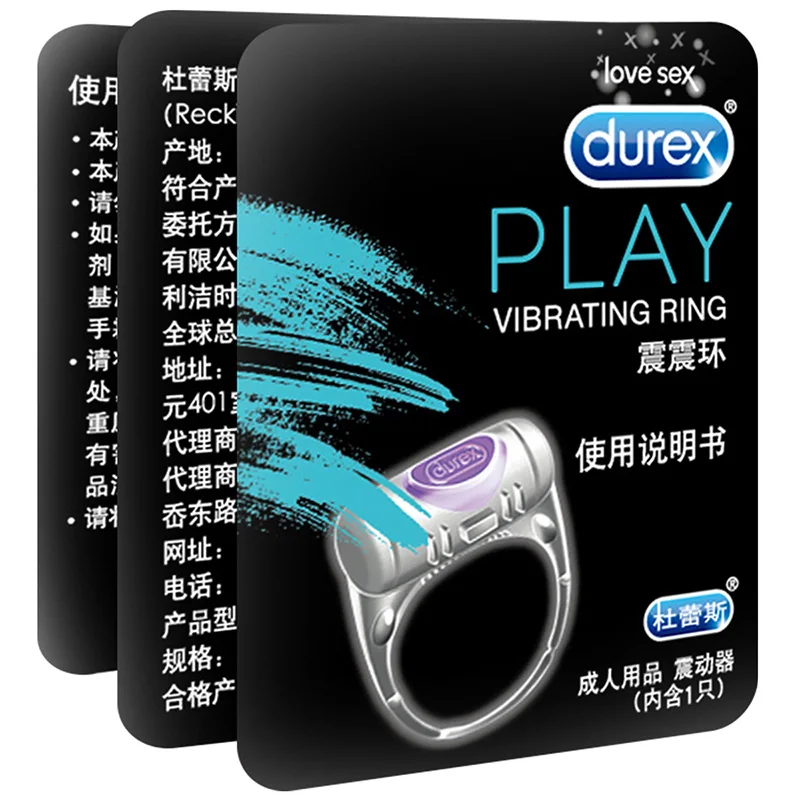 Durex O Vibe вибрационное кольцо с задержкой более прочное водонепроницаемое