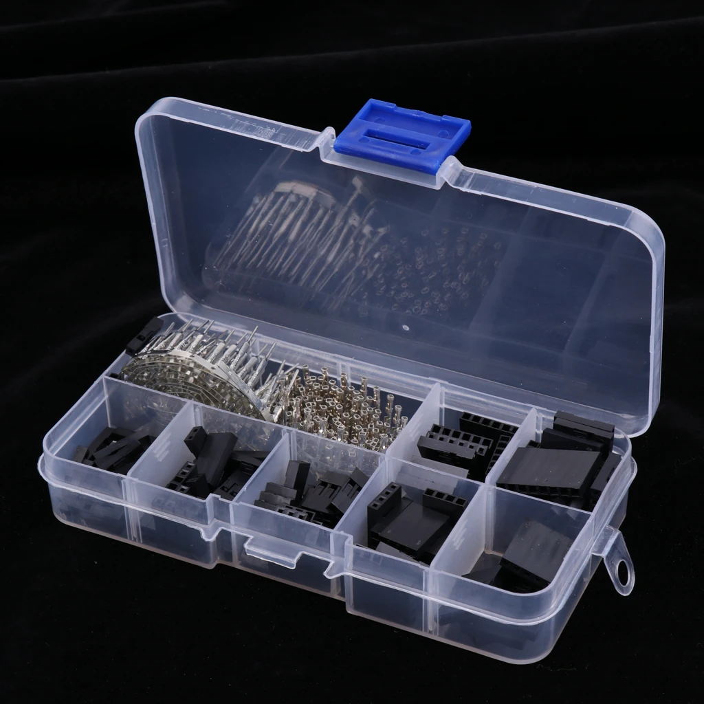 310 шт провода Перемычки штыревой разъем комплект и мужской/женский обжимные