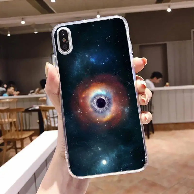 

space for galaxy universe Star Dark Phone Case Transparent soft For iphone 5 5s 5c se 6 6s 7 8 11 12 plus mini x xs xr pro max