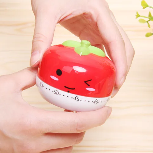 Высококачественный Мини-кухонный таймер с милыми овощами 60-минутный простой в