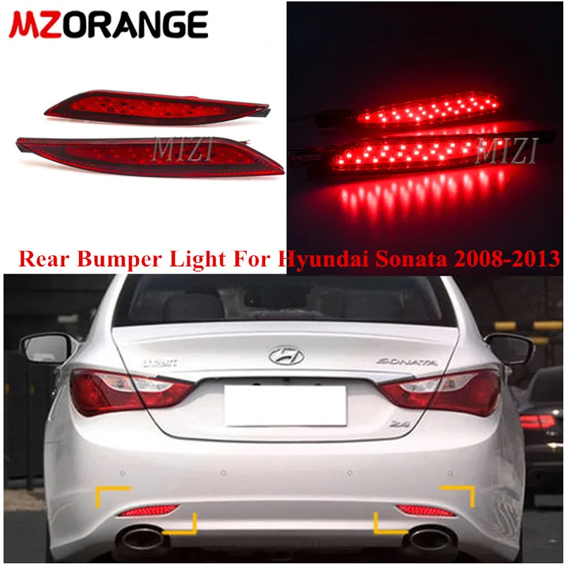 

LED Rear Bumper Reflector Light For Hyundai Sonata 2008 2009 2010 2011 2012 2013 Tail Signal Brake Lamp Car Accessries