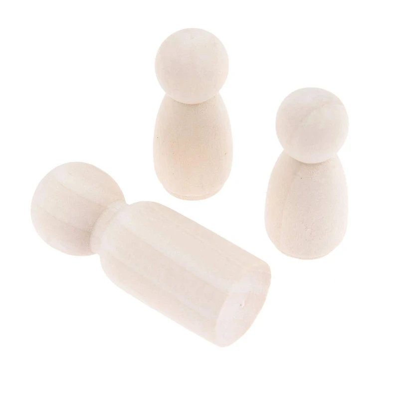 16 шт люди формы мужские и женские декоративные деревянные куклы людей