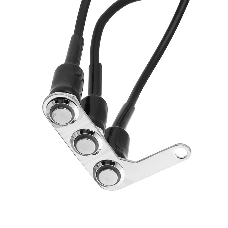 New Motorcycle Left Switch Handlebar Adjustable Mount Waterproof Switches 3 Buttons For Headlight Horn Cafe Racer | Автомобили и