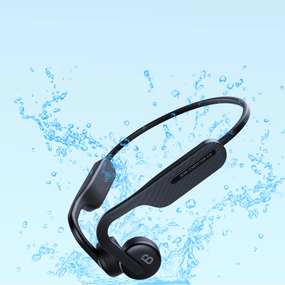 

conduction headset Bluetooth wireless ipx6 sports waterproof ear hook type C Huawei iPhone Xiaomi Samsung headset