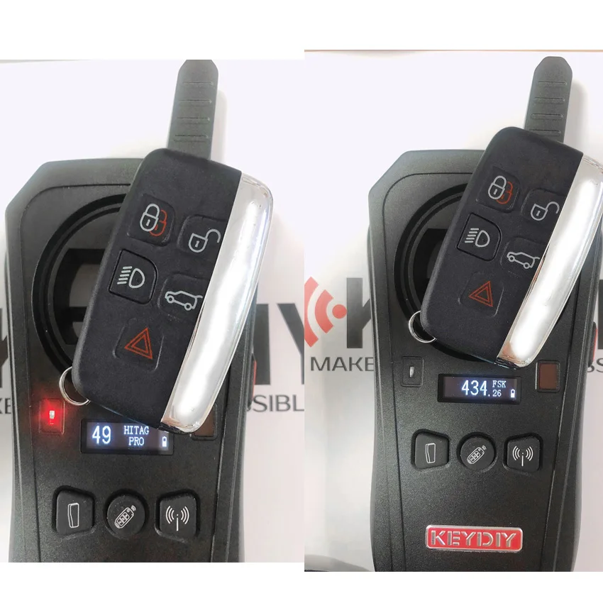 5/4+1B Remote Control Key Fob For-Land Rover LR2 LR4 for Range Evoque Sport 2012-2017 315mhz/433mhz ID49 Chip KOBJTF10A | Автомобили и