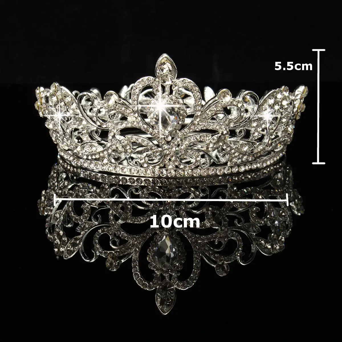 Женские свадебные диадемы принцесса австрийский хрусталь корона для выпускного