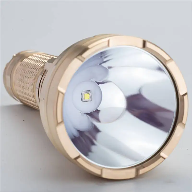 

Astrolux FT03S SBT90.2 Copper/Brass 4500lm 1428m UI LED Flashlight Powerful Flashlight for Searching Lantern Emergency Lamp