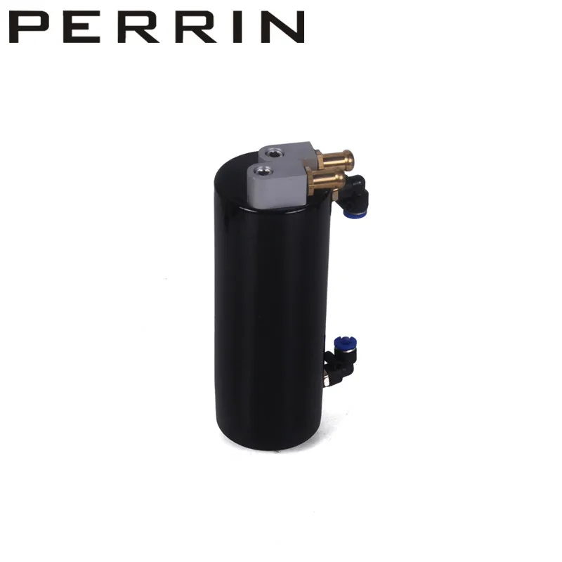 Универсальный 450 мл Алюминий гоночный масляный бак круглой может резервуар Turbo