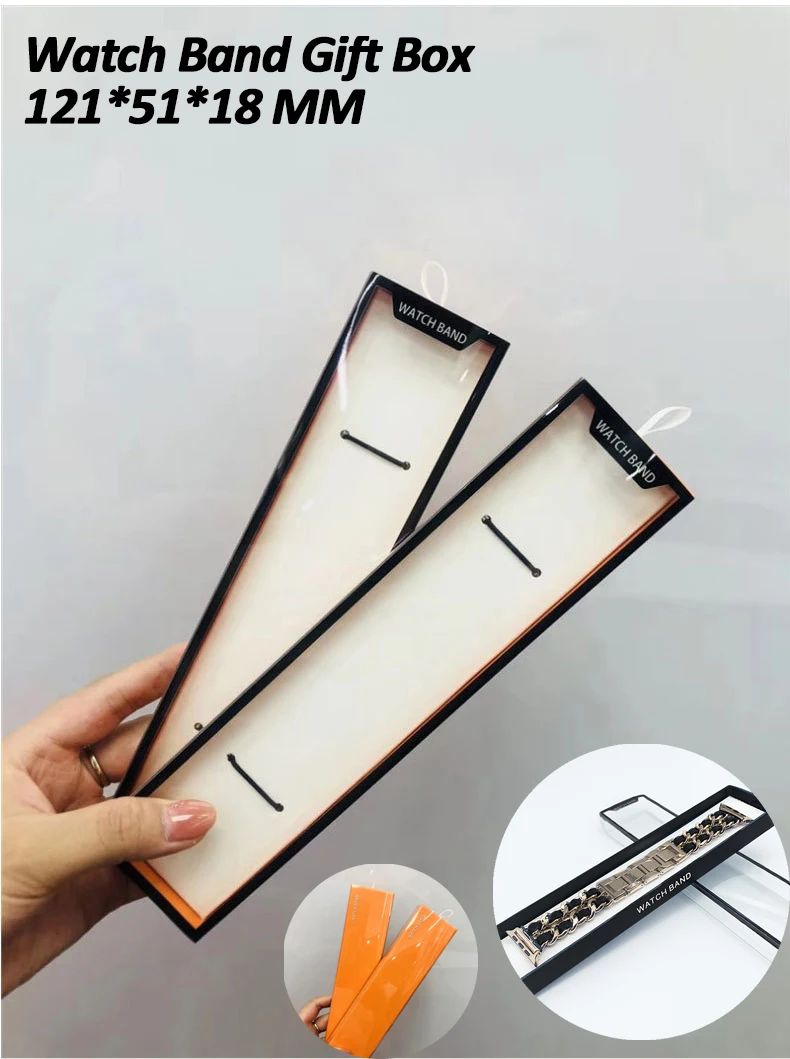

Watch Strap Box for Watch Band Gift Packaging Box for Leather Silicone Nylon Milanese Watch Band Display Box Case Accessories