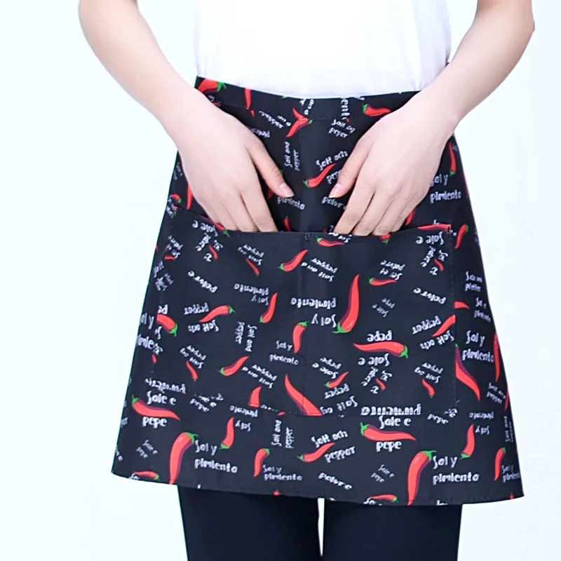 Регулируемый половинной длины фартук для мамы и дочки женщин с надписью в стиле