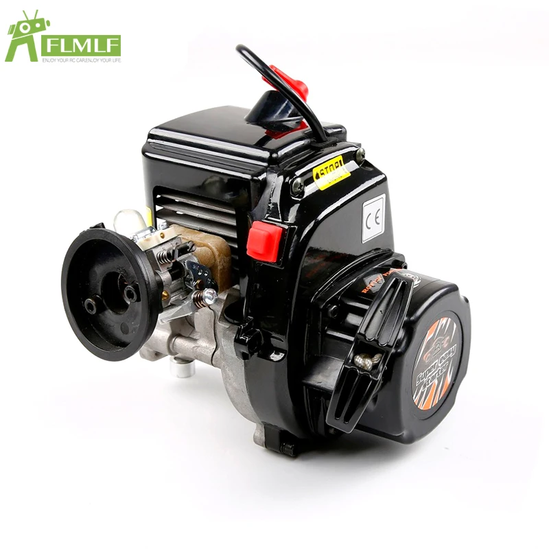4болтовой двигатель 45CC газовый с карбюратором Walbro1107 Свеча зажигания NGK для 1/5 HPI