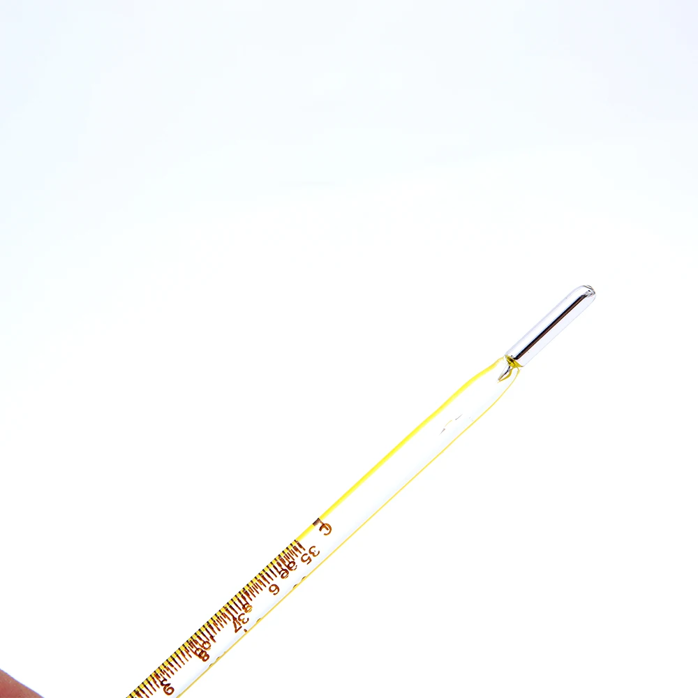 

High accuracy good price armpit medical thermometer mercury glass clinical thermometer