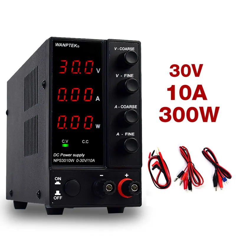 Лабораторный импульсный источник питания постоянного тока NPS3010W 30 В 10 А