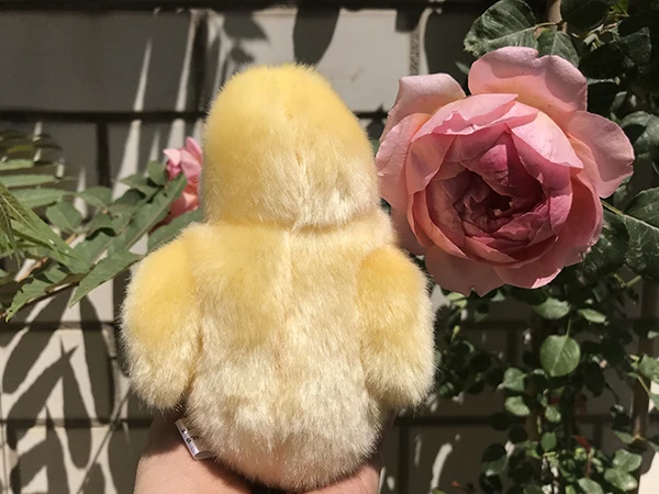 Симпатичная желтая курица имитация жизни как животное плюшевая игрушка мягкая