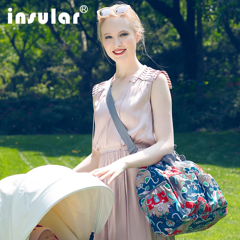 Новинка 2019 модная сумка для мамы сумки подгузников большая вместительность мам