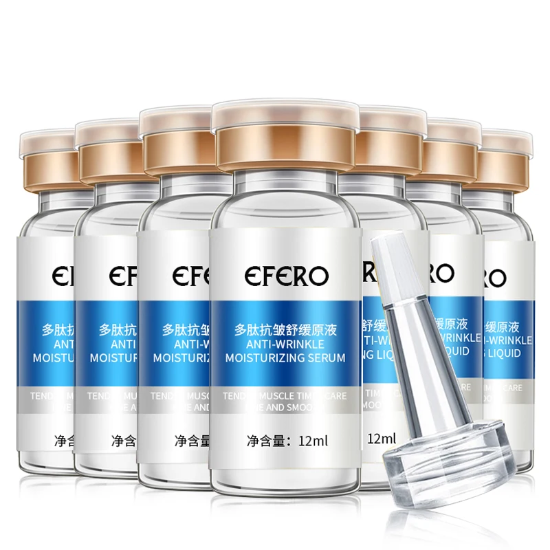 

6pcs Face Serum Face Cream Collagen Essence Anti-Aging Wrinkle Lift Firming Whitening Moisturizing Acne Treatment Skin Care