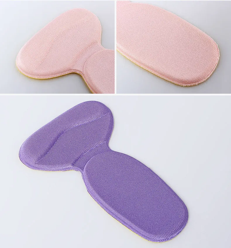 1Pair T-Shape High Heel Grips Liner Arch Support Orthotic Shoes Insert Insoles Foot Heel Protector Cushion Pads for Women