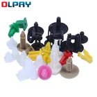 Универсальные автомобильные смешанные пластиковые крепежные зажимы клипсы для бампера автомобильные крепежные заклепки фиксированная Пряжка для панели двери