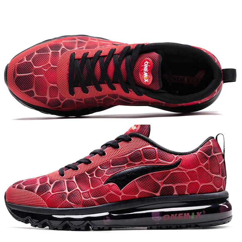 Мужские кроссовки для бега ONEMIX дышащие массажные мужчин спортивная обувь