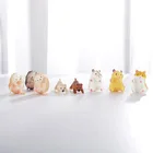 Миниатюрное животное, ПВХ, материал для защиты окружающей среды, милая чашка, фигурка животного, домашняя игрушка, для мальчиков, распродажа