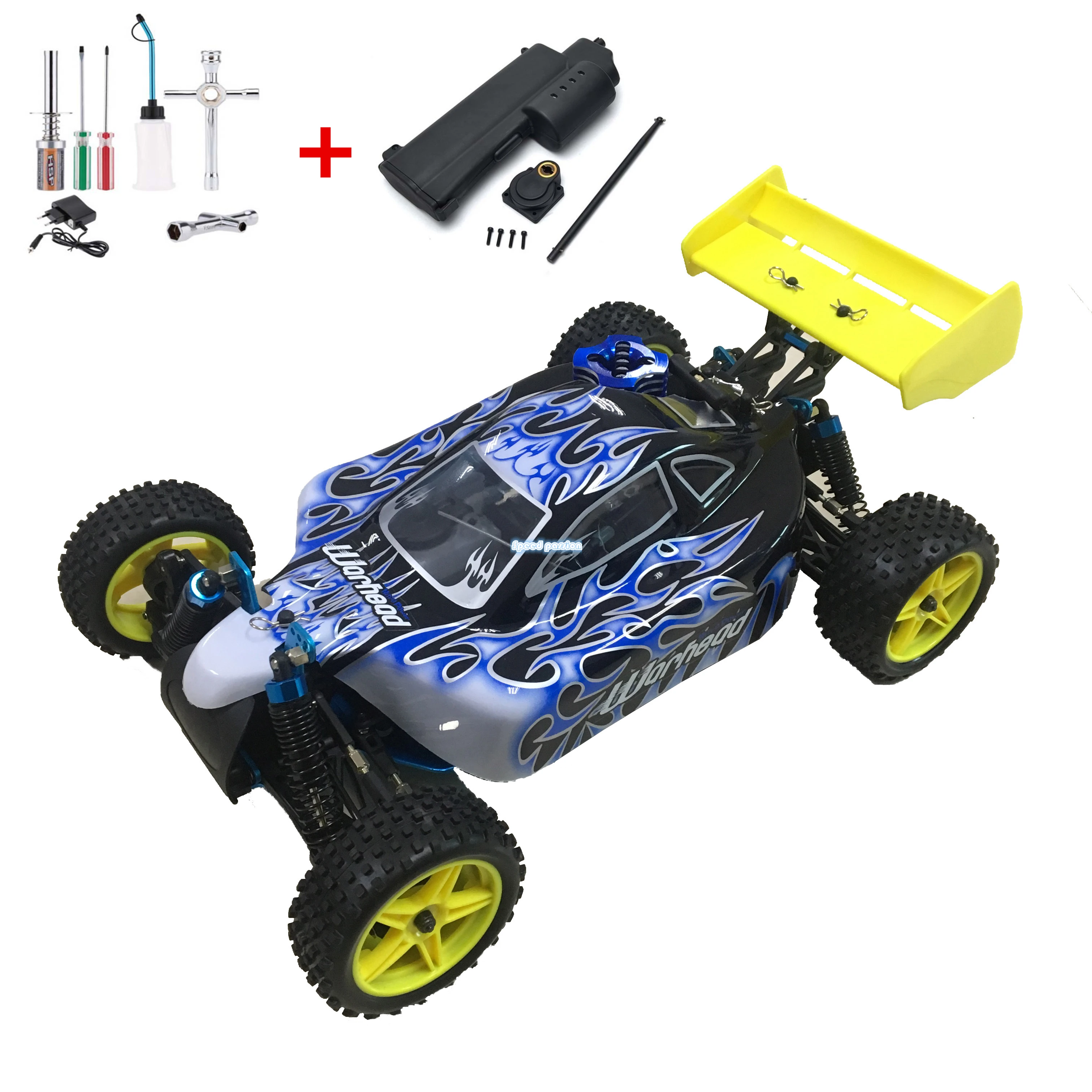 HSP RC автомобиль 1:10 масштаб 4wd RC игрушки две скорости внедорожный Багги Nitro газ мощность 94106 Warhead высокая скорость хобби Дистанционное управление автомобиль