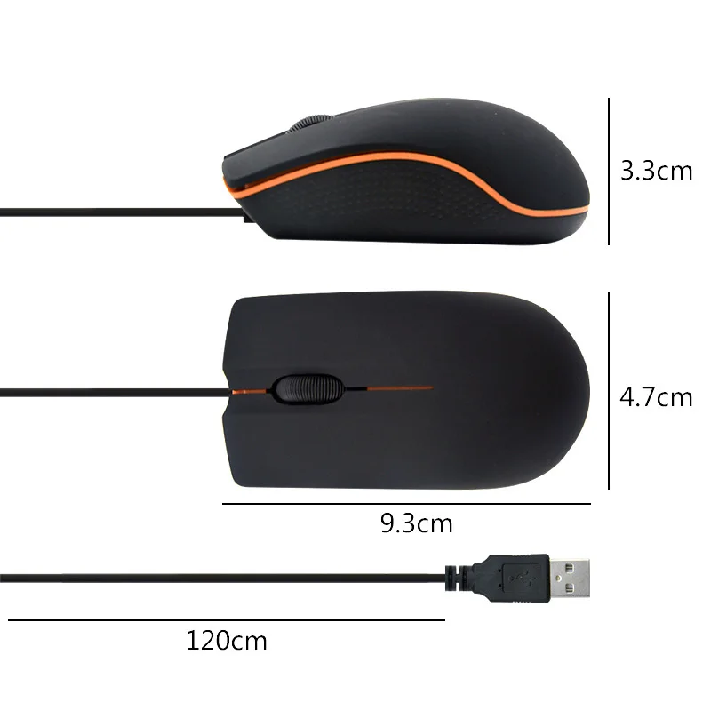 Проводная Usb-мышь Офисная оптическая мышь для компьютера ПК