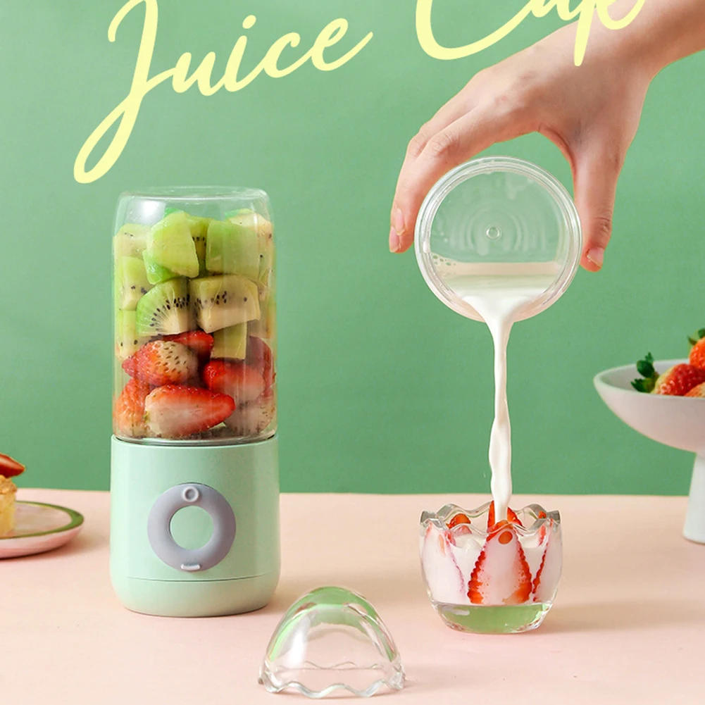 

500ML Portable Blender Electric USB Mixer Juicer Machine 500ml Mini Food Smoothie Processor Personal Fruit Squeezer Juicer