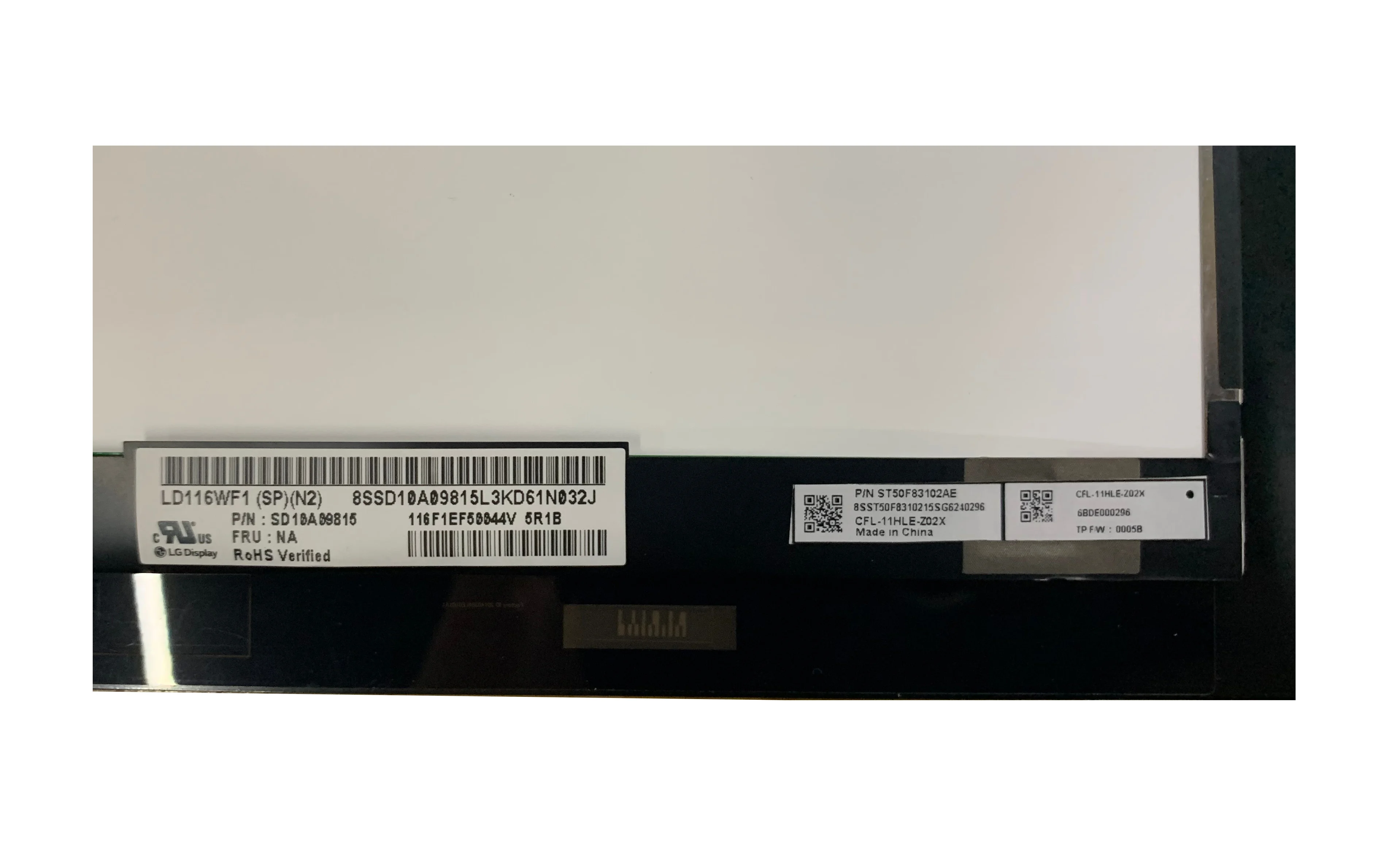 LD116WF1-SPN2 B116HAN03.3 for Lenovo Thinkpad Helix 2 Touch Digitizer Screen Assembly 11.6 LCD Panel FHD 1920*1080 IPS eDP 30pin |