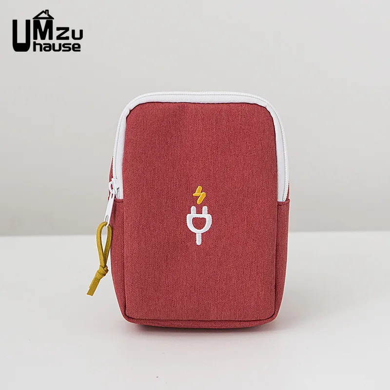 

Портативные сумки для хранения телефона, внешний аккумулятор, проводка для наушников, карта, зарядка, USB-кабель, органайзеры для путешествий, сумка на молнии, организация