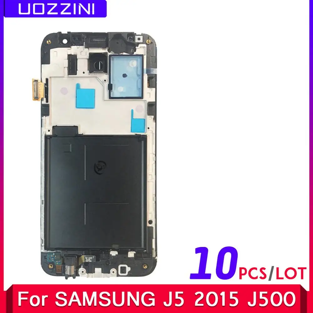 ЖК-дисплей 10 шт./лот для Samsung Galaxy J5 J500 J500F J500FN J500M J500H 2015 рабочий сенсорный экран с