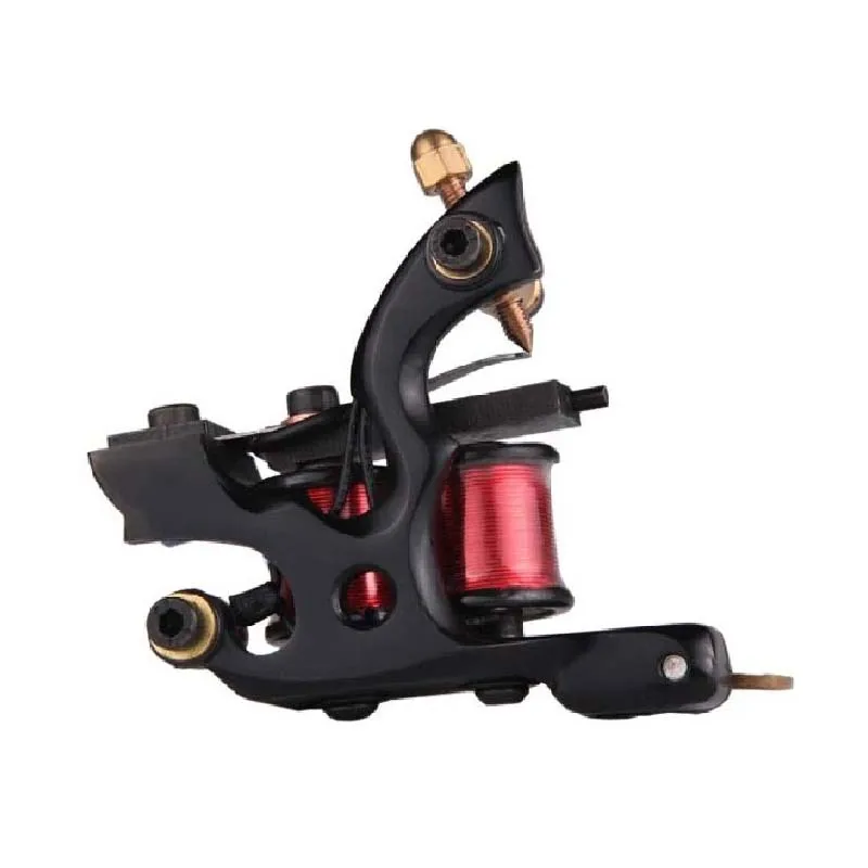 Профессиональная машинка для татуировки 10 обертываний проволочные резные