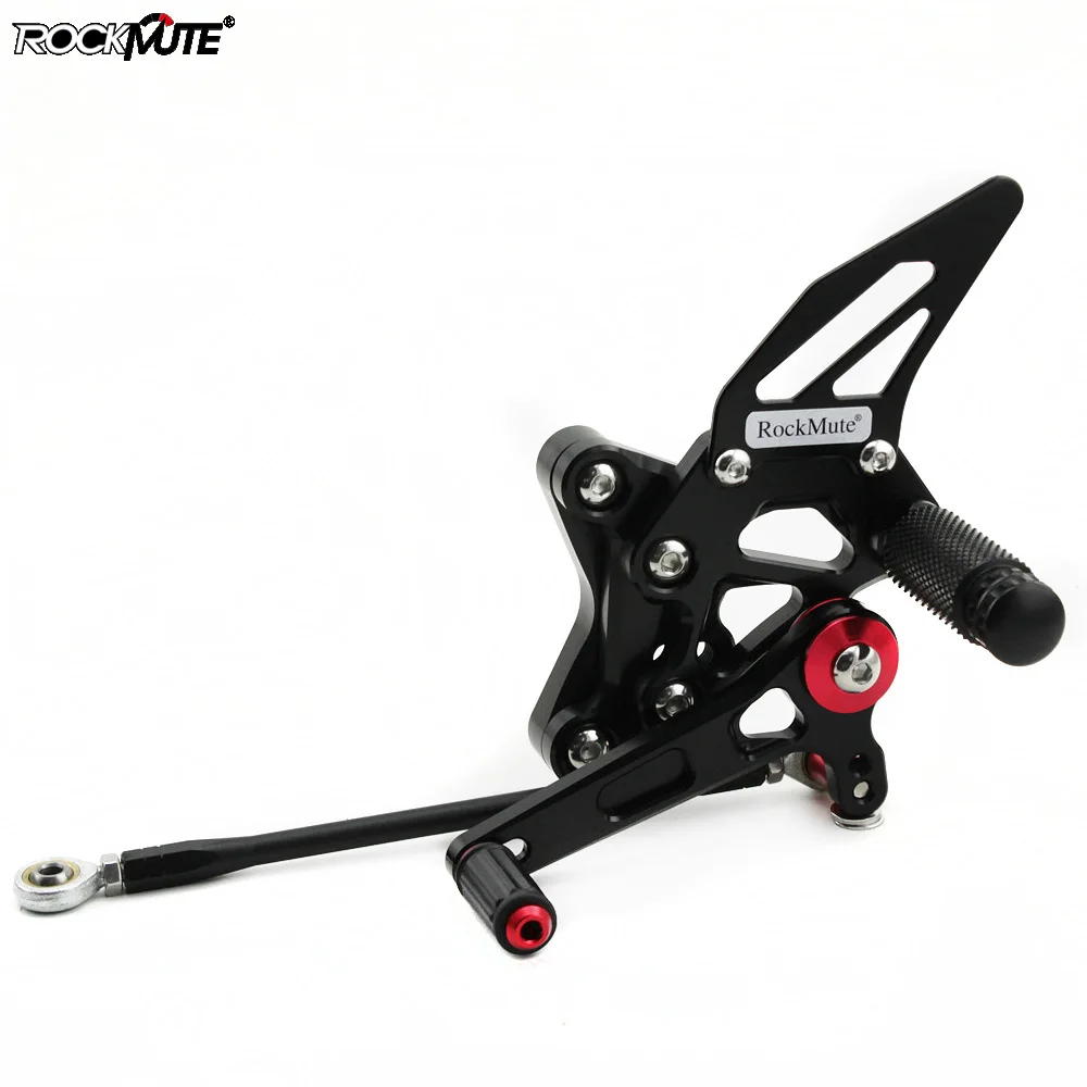 CNC алюминиевый мотоцикл Регулируемый Rearset задний Набор Подножки педаль Подножка