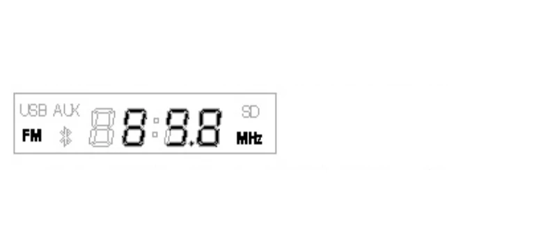 Автомобильный fm-радио MP3 декодер плата усилительная плата Bluetooth 15Wx2 Bluetooth 5,0 приемник WAV APE FLAC аудио декодирование USB TF FM AUX