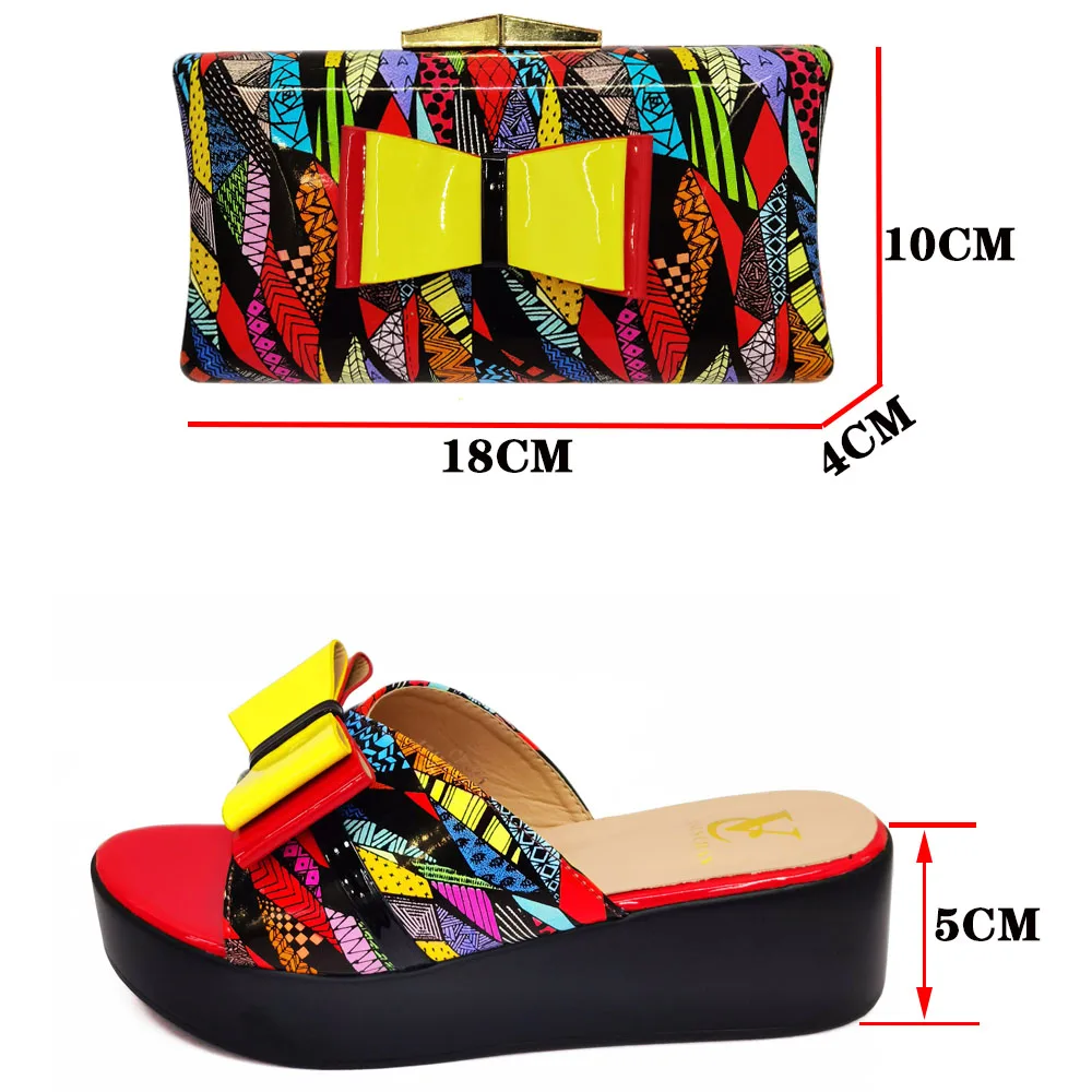 Doershow хорошая цена итальянская искусственная кожа Свадебный комплект обуви и