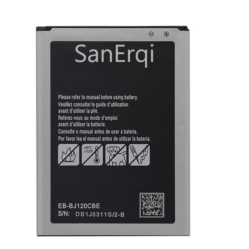 

Battery EB-BJ120CBU EB-BJ120CBE 2050mAh For Samsung Galaxy J1 2016 Version J120 J120F J120A J120H J120T J120DS Battery