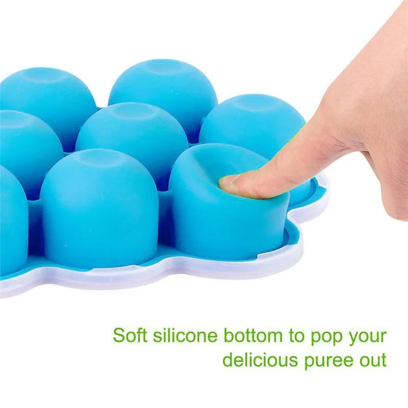 Силиконовая форма для льда решетка пищевой контейнер в форме цветка портативный