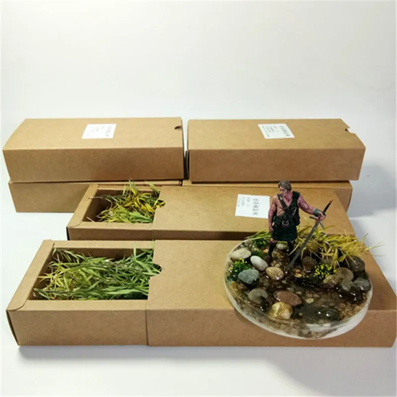 1 коробка архитектурная модель железнодорожной травы для модели шкалы