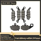 Комплекты передних и задних тормозных колодок мотоцикла для KAWASAKI ZR-X400E3 ER-6F Ninja 650 ER-6N ER650 ZRX400E ZR400E ER650C ER-6N EX650 Z750