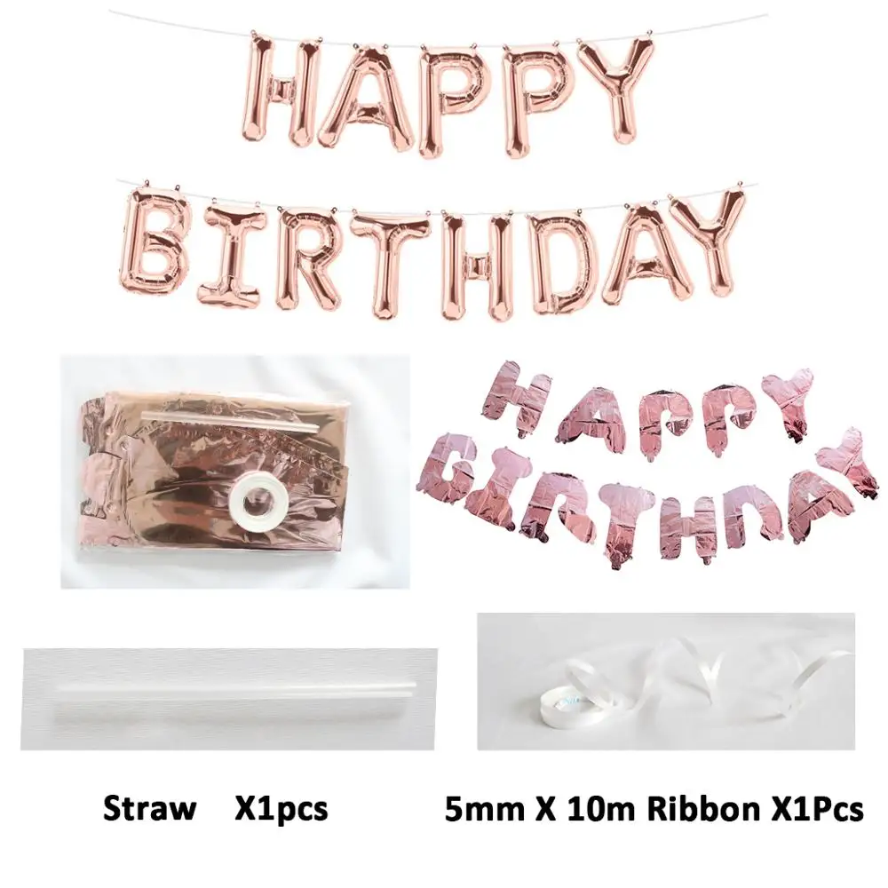 16 дюймов фольга для дня рождения Воздушные Шары Баннер Сладкие вечерние