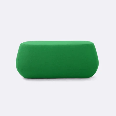 L Size green color Создатель секционный диван эллипс оттоманс ноги современный диван Кама кашемир тканевый стул оттоманс диван набор мебель для гостиной - Цвет: L Size green color