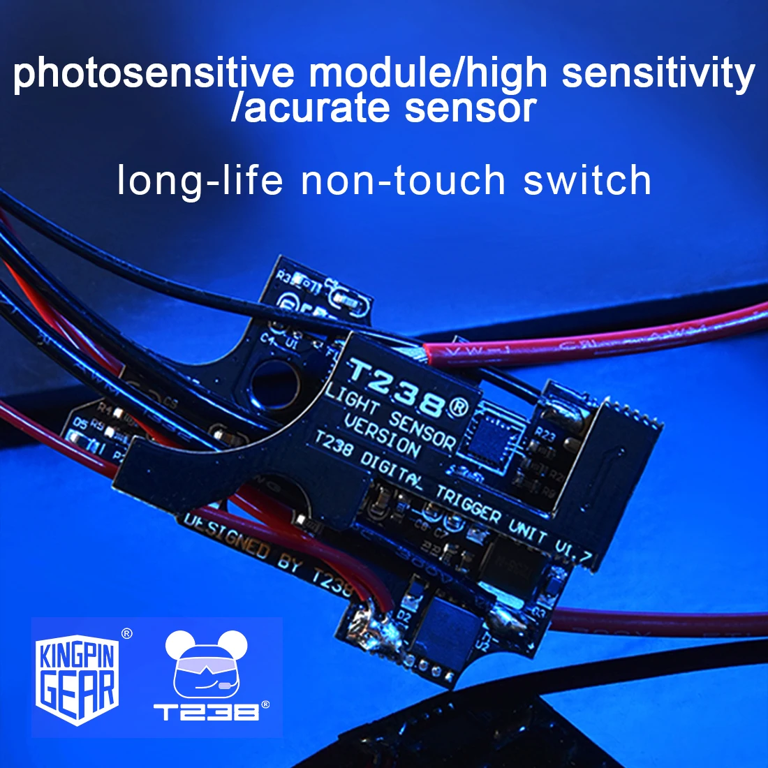 2pcs Version 1.7 T238 Programmable MOSFET Electronic Fire Control Module For XWE M4 / JM Gen.9 FB Jingji JQ No.2 Gearbox | Игрушки и